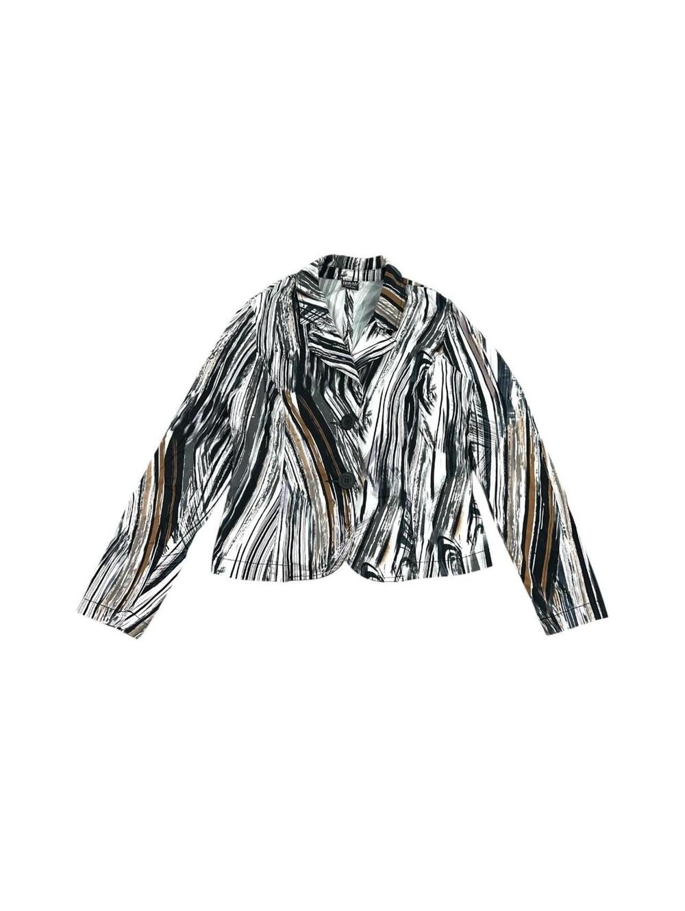 Tribal Stretch Extensible Abstract Blazer